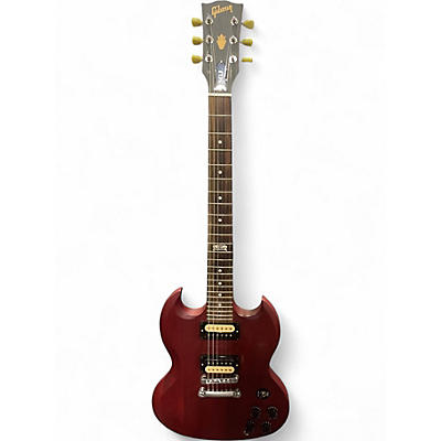 Used 2014 Gibson SGJ 120TH ANNIVERSARY cherry stain Solid Body Electric Guitar