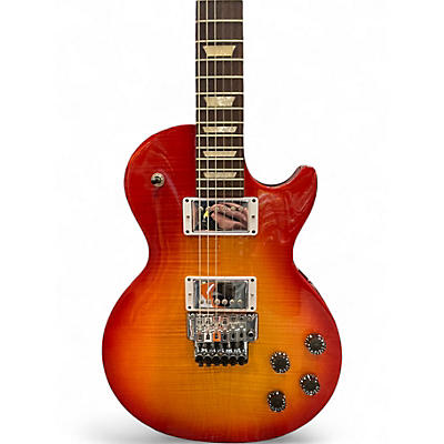 Used 2014 Gibson Traditional Pro II Floyd Rose Cherry Sunburst Solid Body Electric Guitar