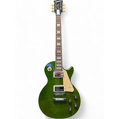 Used 2014 Gibson les paul etune Green Solid Body Electric Guitar