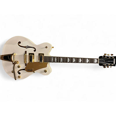 Used 2014 Gretsch Guitars G5422T Electromatic White Hollow Body Electric Guitar