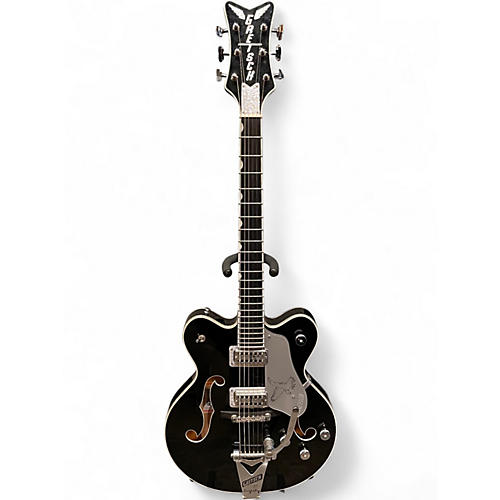 Used 2014 Gretsch Guitars G6139T-CBDCSL Black Hollow Body Electric Guitar Black