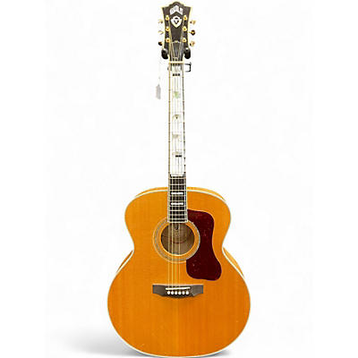 Used 2014 Guild F50 Natural Acoustic Electric Guitar