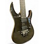 Used 2014 Ibanez Prestige RG2727 Black Smoke Solid Body Electric Guitar Black Smoke