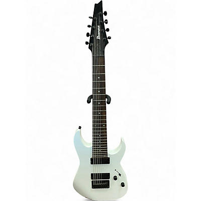 Used 2014 Ibanez RG8 8 String Polar White Solid Body Electric Guitar