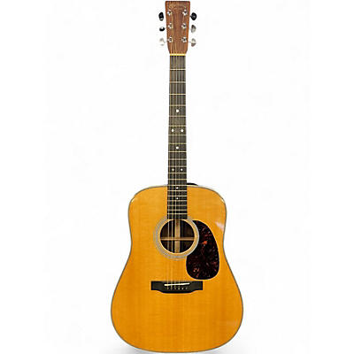 Used 2014 Martin HD28 Natural Acoustic Guitar