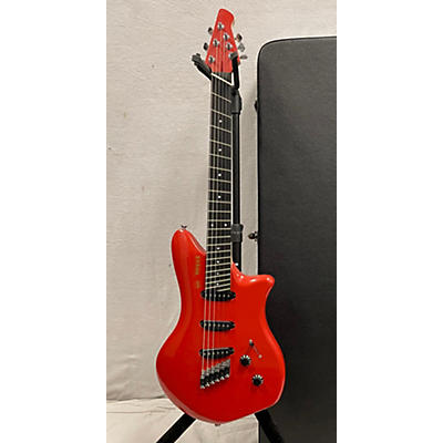 Used 2014 NOVAX SASSY ANNIE CINNAMON RED Solid Body Electric Guitar