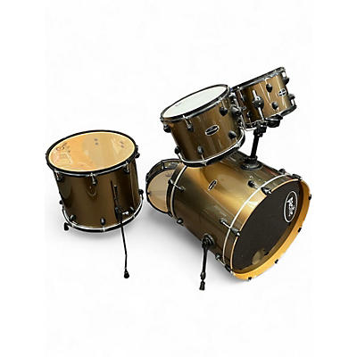 Used 2014 PDP by DW 5 Piece Mainstage sparkle bronze Drum Kit