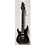 Used Schecter Guitar Research Used 2014 Schecter Guitar Research Hellraiser C1 Hybrid FR LEFT HANDED TRANSBLACK Electric Guitar TRANSBLACK