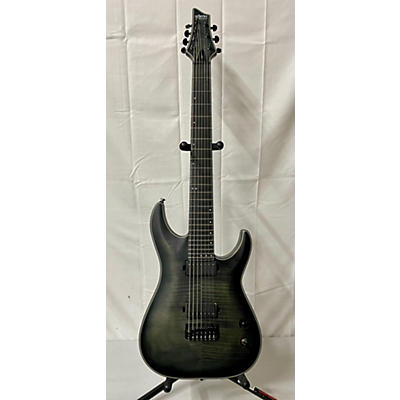 Schecter Guitar Research Used 2014 Schecter Guitar Research KM-7 Trans Charcoal Solid Body Electric Guitar