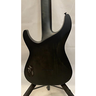 Schecter Guitar Research Used 2014 Schecter Guitar Research KM7 Trans Black Solid Body Electric Guitar