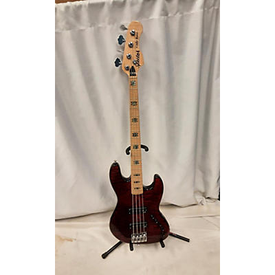 Spector Used 2014 Spector Coda4P DLX Trans Red Electric Bass Guitar