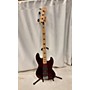 Used Spector Used 2014 Spector Coda4P DLX Trans Red Electric Bass Guitar Trans Red