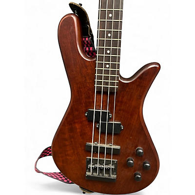 Used 2014 Spector PULSE 4 Trans Brown Electric Bass Guitar