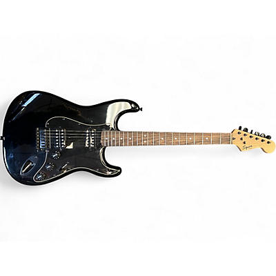 Used 2014 Squier Bullet Stratocaster HH Black Solid Body Electric Guitar