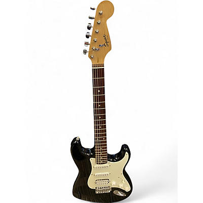 Used 2014 Squier Bullet Stratocaster HSS Black Solid Body Electric Guitar