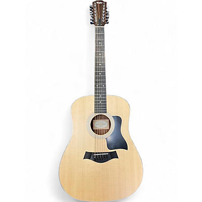 Used 2014 Taylor 150E Natural 12 String Acoustic Electric Guitar