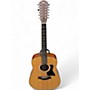 Used 2014 Taylor 150e Natural 12 String Acoustic Electric Guitar Natural