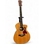 Used 2014 Taylor 214CE Natural Acoustic Electric Guitar Natural