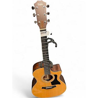 Used 2014 Taylor 314CE Natural Acoustic Electric Guitar