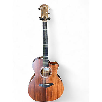 Used 2014 Taylor 324CE Sienna Sunburst Acoustic Electric Guitar