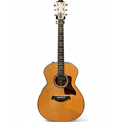 Used 2014 Taylor 814E Natural Acoustic Electric Guitar