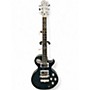Used 2014 Teye Guitars E-SERIES LA MORA WILD SHIPWRECK Trans Blue Solid Body Electric Guitar Trans Blue