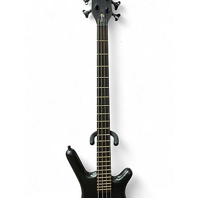 Used 2014 Warwick German PRO Corvette $$ 4-String Satin Black Electric Bass Guitar