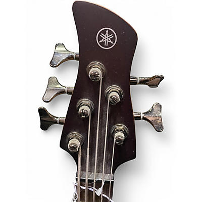 Used 2014 Yamaha TRBX505 Trans Brown Electric Bass Guitar