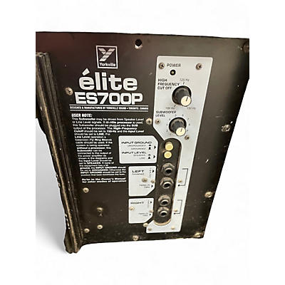 Used 2014 Yorkville ES700P Bass Combo Amp