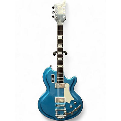 Used 2015 Airline 59 CORANDO BLUR SPARKLE Solid Body Electric Guitar