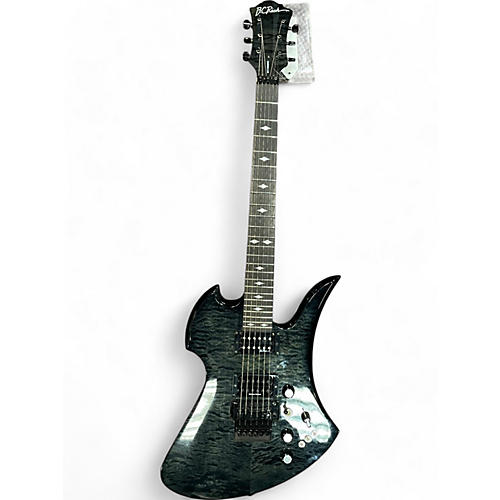 B.C. Rich Used 2015 B.C. Rich Mockingbird ST Trans Black Solid Body Electric Guitar Trans Black