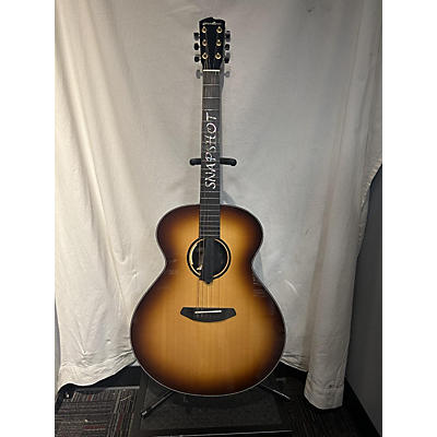 Used 2015 Breedlove Custom J20/smpe Natural Acoustic Electric Guitar