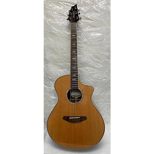 Breedlove Used 2015 Breedlove Stage Concert Natural Acoustic Electric Guitar Natural