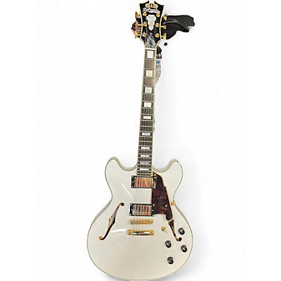 Used 2015 D'Angelico EX-DC/SP WHITE Hollow Body Electric Guitar