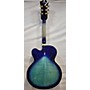 Used D'Angelico Used 2015 D'Angelico EXL-1 Blue Burst Hollow Body Electric Guitar Blue Burst