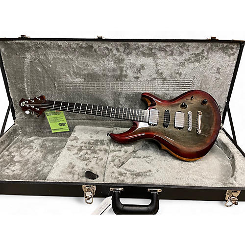 Used 2015 ESP CUSTOM SHOP MYSTIQUE FRX HYBRID CUSTOM BUILD RED GREY BURST Solid Body Electric Guitar RED GREY BURST