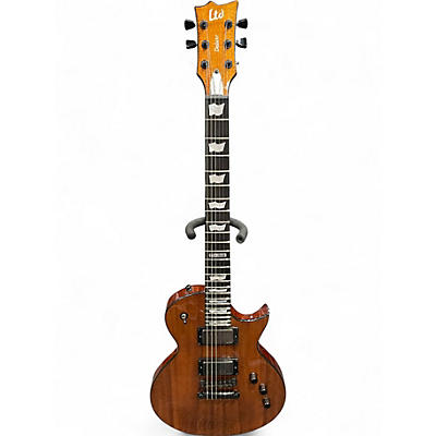 Used 2015 ESP ESP LTD deluxe EC-1000 Mahogany Solid Body Electric Guitar