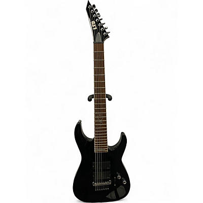 Used 2015 ESP LTD SC607B 7 String Baritone Black Solid Body Electric Guitar