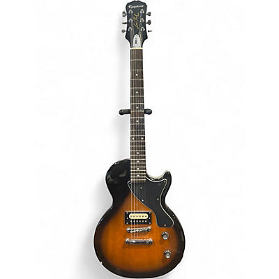 Used 2015 Epiphone LES PAUL JR PRO-1 2 Color Sunburst Solid Body Electric Guitar