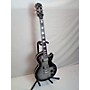 Used Epiphone Used 2015 Epiphone Les Paul Custom Classic Pro Black And Silver Solid Body Electric Guitar Black and Silver