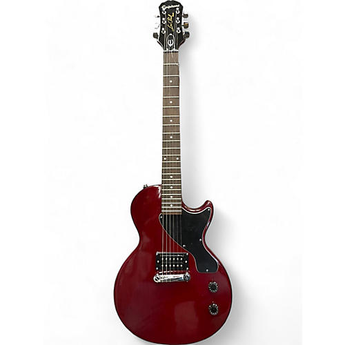 Epiphone Used 2015 Epiphone Les Paul Junior Candy Apple Red Solid Body Electric Guitar Candy Apple Red