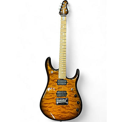 Used 2015 Ernie Ball Music Man JP15 John Petrucci Signature BFR Tiger Eye Quilt Solid Body Electric Guitar