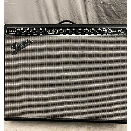 Fender Used 2015 Fender 1965 Reissue Twin Reverb 85W 2x12 Tube Guitar Combo Amp