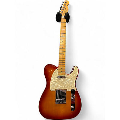 Used 2015 Fender American Deluxe Telecaster Cherry Sunburst Solid Body Electric Guitar