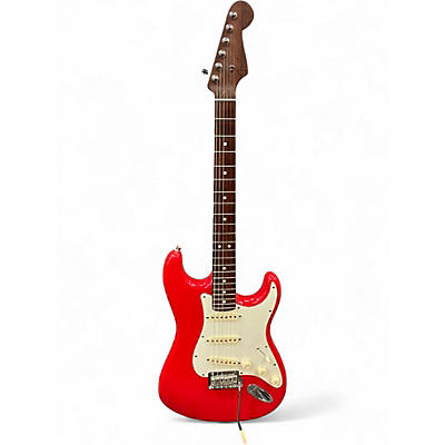 Used 2015 Fender American Professional Stratocaster SSS W/Rosewood neck Dakota Red Solid Body Electric Guitar