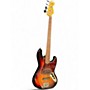 Used 2015 Fender American Standard Jazz Bass 3 Color Sunburst Electric Bass Guitar 3 Color Sunburst