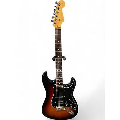 Fender Used 2015 Fender American Standard Stratocaster HSS Shawbucker 3 Tone Sunburst Solid Body Electric Guitar