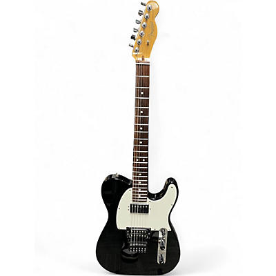 Used 2015 Fender American Standard Telecaster HH Black Solid Body Electric Guitar