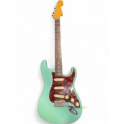 Used 2015 Fender FSR Classic Player 60's Stratocaster Cerulean Blue Solid Body Electric Guitar