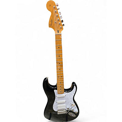 Used 2015 Fender Jimi Hendrix Stratocaster Black Solid Body Electric Guitar